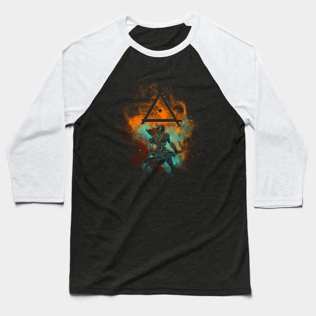 Aloy Art Baseball T-Shirt by Donnie